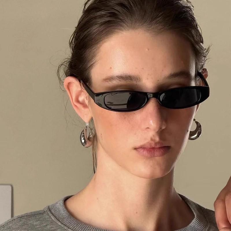 Retro Small Frame Candy Color Sunglasses - Trendy European & American Style for Men & Women