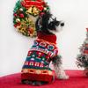 Dog Christmas Sweater Turtleneck Dog Sweaters Knitwear Boys Girls Warm Winter Clothes Classic Cable Knit Pullover for Holiday