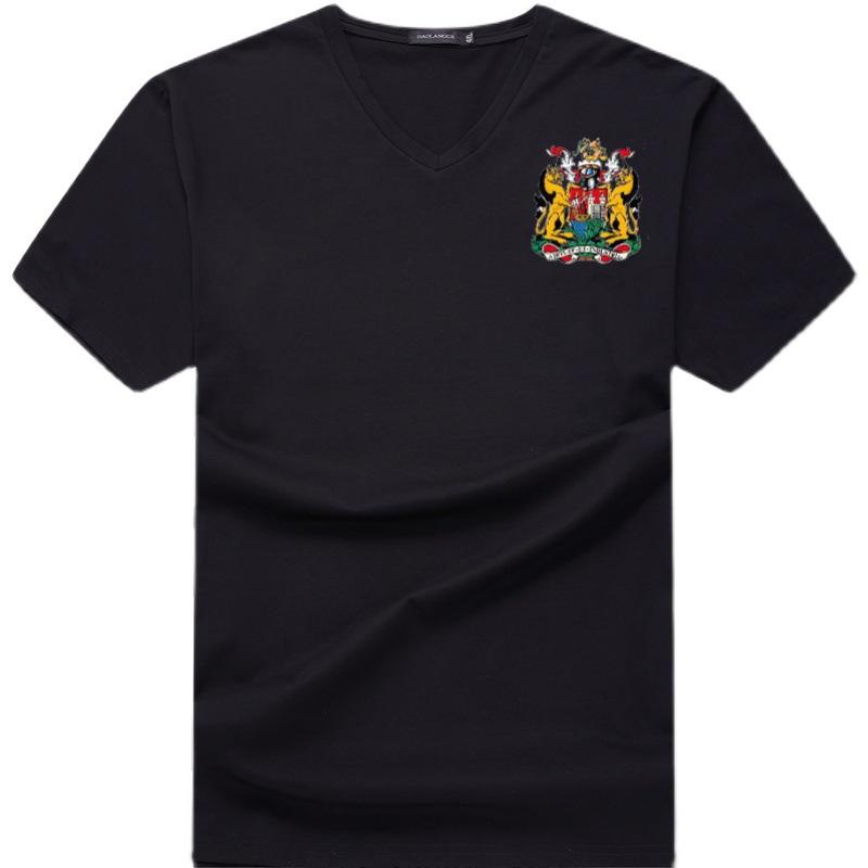 Новая мужская футболка с короткими рукавами Fat Man, простая модная хлопковая футболка, большой топ Fat Man XXXXXL