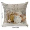 Christmas Pillow Cover Home Decor Sofa Waist Cushion Cover Pillowcase 45x45cm
