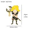 191 Штука Брошь ONE PIECE Металлический значок Riman Пираты Луффи Пины и аксессуары One Piece