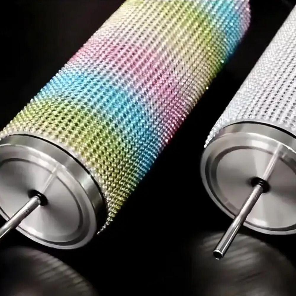 Блестящие термобутылки со стразами Леопардовый принт Вакуумные фляги Мероприятия на открытом воздухе