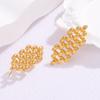 High-End Gold-Plated Titanium Steel Earrings: Fashionable, Durable, Non-Fading Earrings for Women