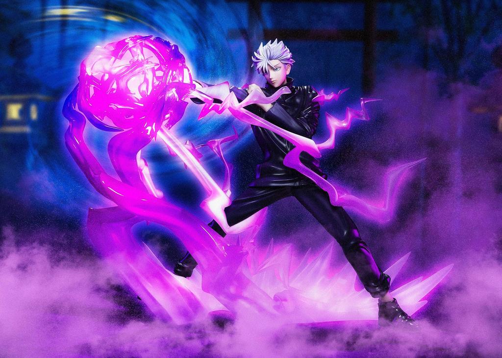 Фигурка Figuarts ZERO Jujutsu Kaisen Satoru Gojo размером около 180 мм из ПВХ и АБС, готовая к покраске