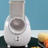 Electric Cheese Grater Detachable Electric Salad Maker Vegetable Cutter Vegetable Slicer BPA-Free Potato Scrubber Shredder