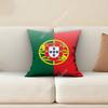 Portugal Futebol  CR Soccer Pillow Cover Sofa Couch Cushion Case Home Living Room Decoration