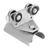 Stainless Steel Track Roller Wheel Trolley 24mm Pulley Diameter Cable Pulley Track Roller Wheel Trolley