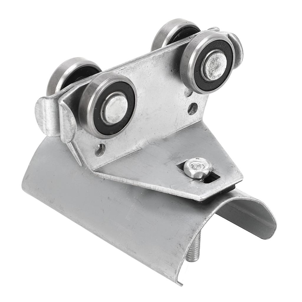 Stainless Steel Track Roller Wheel Trolley 24mm Pulley Diameter Cable Pulley Track Roller Wheel Trolley