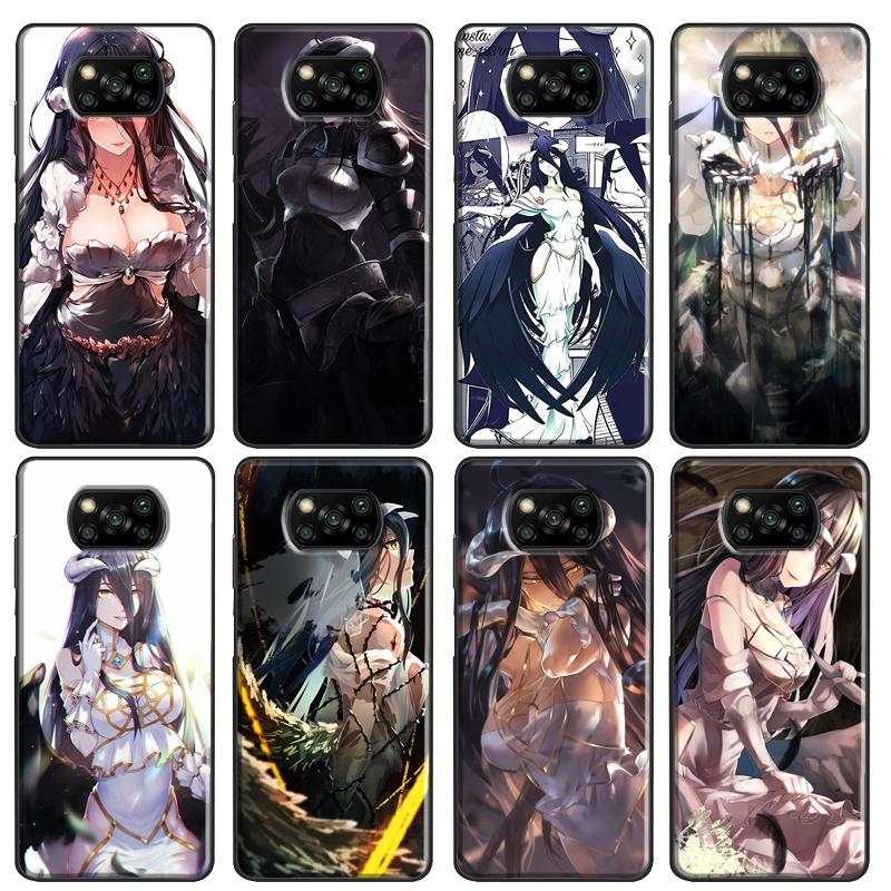 Чехол Albedo Overlord аниме для POCO X3 Pro X3 GT F3 M3 M4 Pro для Xiaomi Mi 11 Lite Mi 11T Pro 10T, задняя крышка