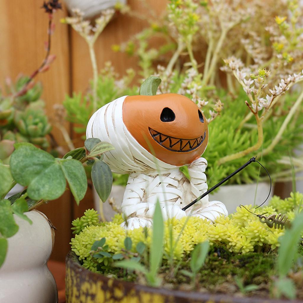 Хэллоуин Бинтовая Кукла Рыбалка Смола Украшение