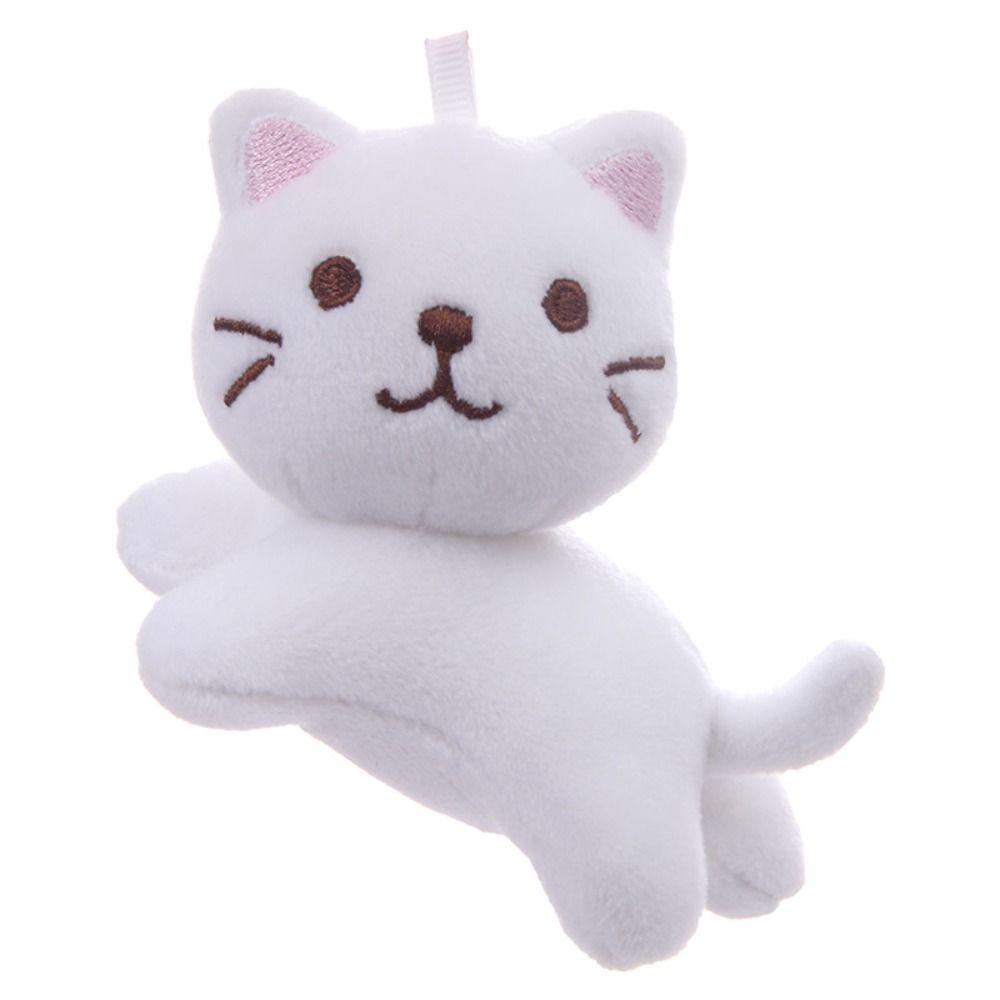 Подвески на рюкзак Милая плюшевая подвеска в виде кошки Корейский стиль Мультяшная кукла Подвеска для детей