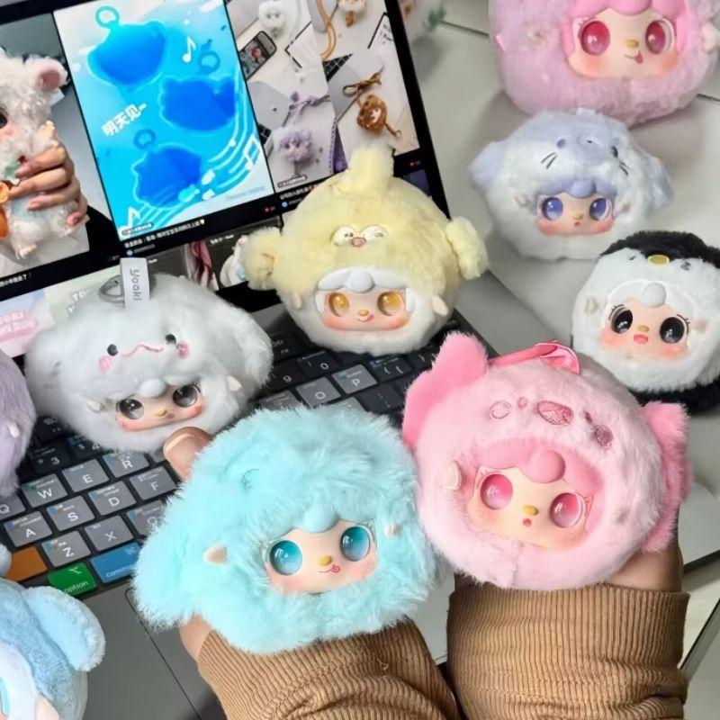 Yooki Oxygen 6th Generation Ocean Baby Blind Box Plush Doll Genuine Collectible Pendant Ideal Birthday Gift For Girls