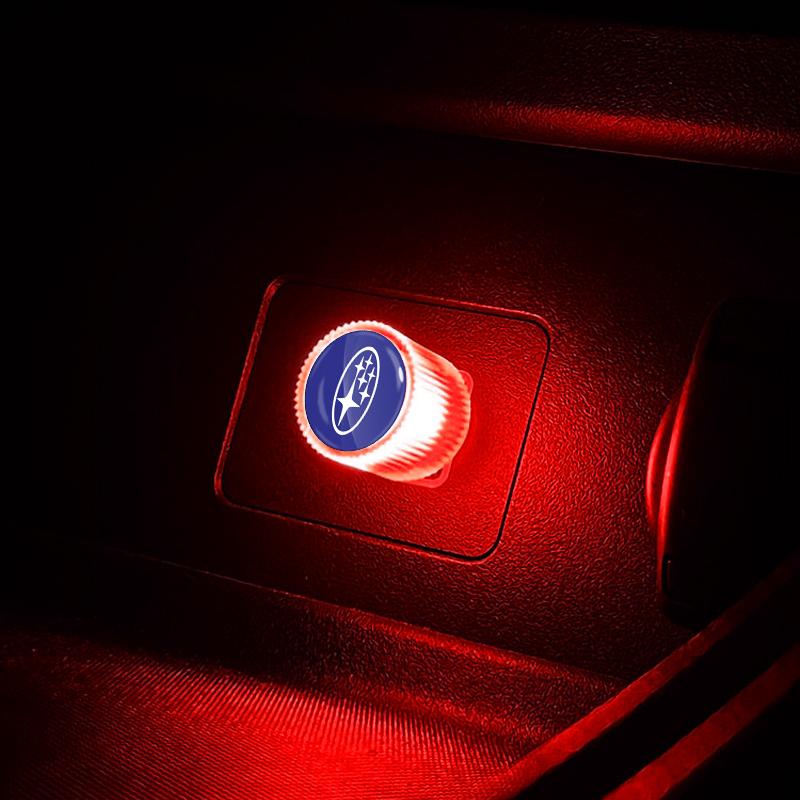 Новый Автомобильный Мини USB LED Подсветка Салона Декоративная Атмосферная Лампа Для Subaru Impreza Legacy WRX STI BRZ Forester Ascent Levorg XV