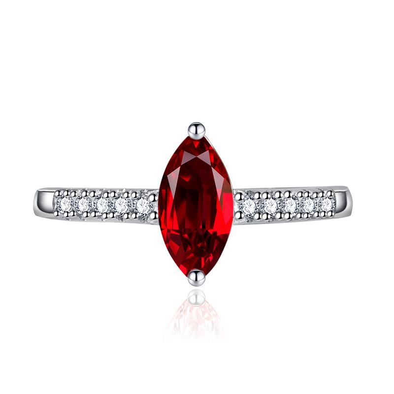 Sace Gems Классическое кольцо из медного сплава с цирконом, женские ювелирные изделия, свадебный подарок для вечеринки