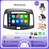 Android 14 Carplay Auto for Hyundai Elantra 4 HD 2006-2012 Car Radio Multimedia Video Player Navigation GPS No 2Din 2 Din DVD