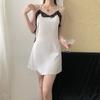 Summer Sexy Pure Desire Wind Backless Temptation New Lace Lace Pajamas Suspender Skirt Loungewear Comfortable Backless Women