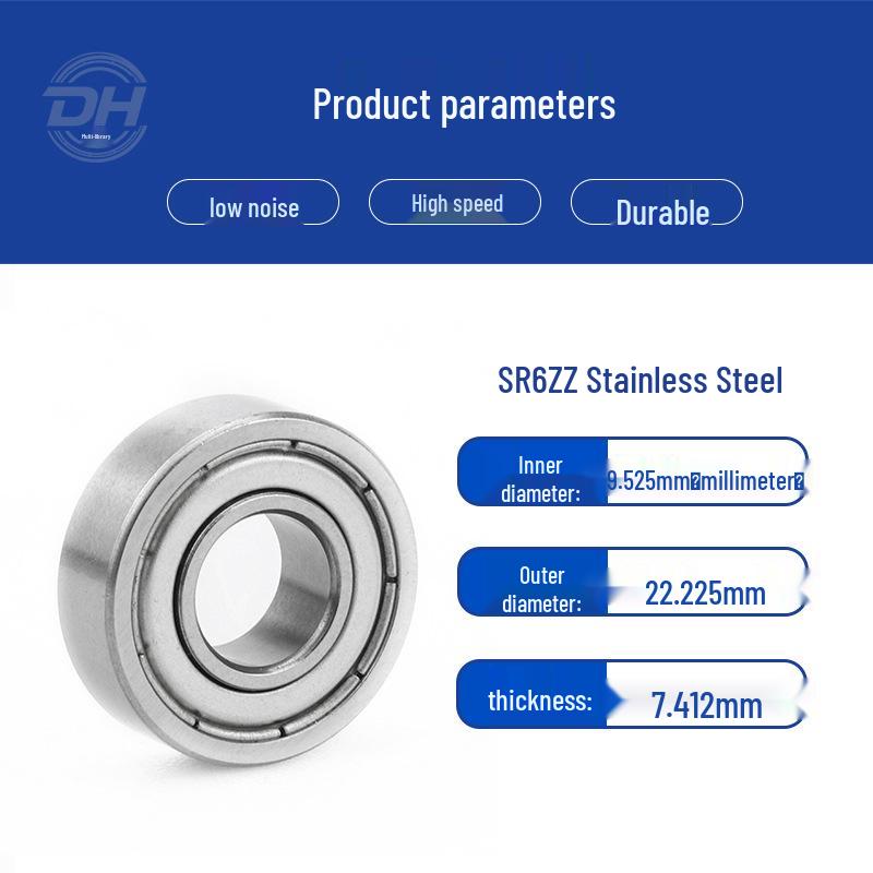 Rust-Proof Stainless Steel Miniature Pulley with Deep Groove Ball Bearing - Anti-Corrosion Gyroscope Ornament Accessory