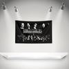 Bbohse Onkelz Flag Rock Music Band Banner 3x5ft With Brass Grommet Hd Printing Tapestry Exhibition Music Band Fans Garage Decor