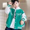 Boys' Autumn Baseball Jacket Children's Korean Version Top Western-Style Explosive Street Jacket For Big Kids