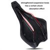 Mountain Bike  Seat  Cushion Ergonomic Hollowed Comfortable Breathable Waterproof Shock Absorption