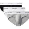 Comfortable Solid Color Letter Waistband Mid-Rise Triangle Underwear Men Underwear 000NB3962A-MP1
