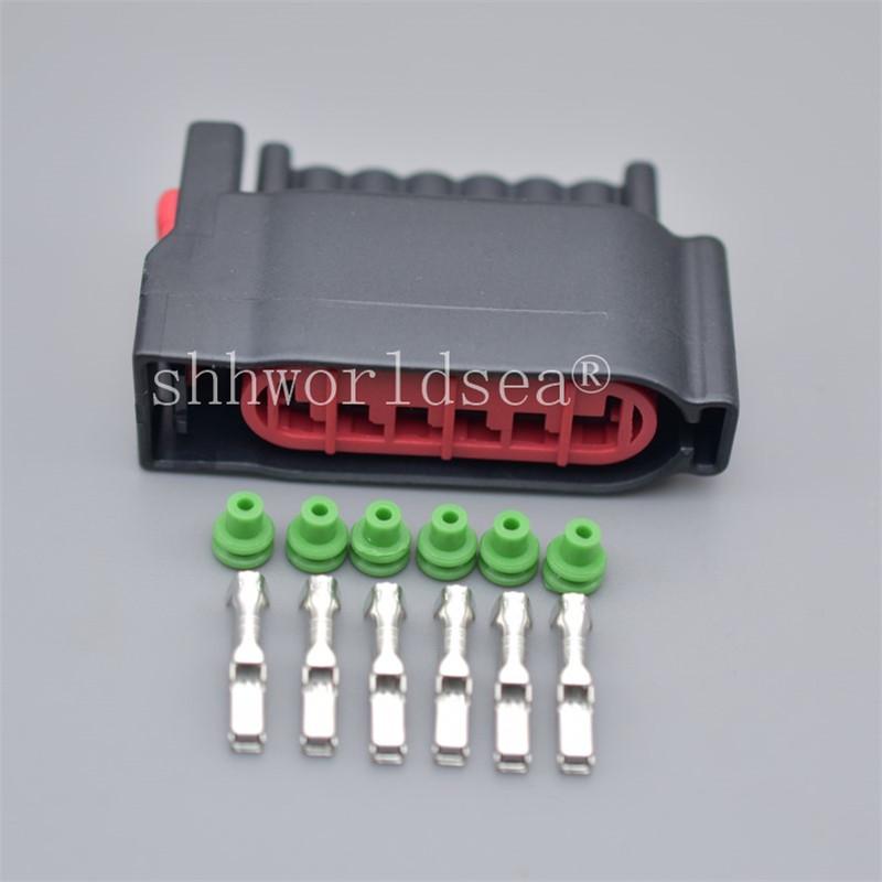 1Sets 6 Pin 4M51-9F836-BK Auto Accelerator Pedal Car Connector For Volvo For Ford 1.6TDCI Accelerator Throttle Car 4M5T-14A464