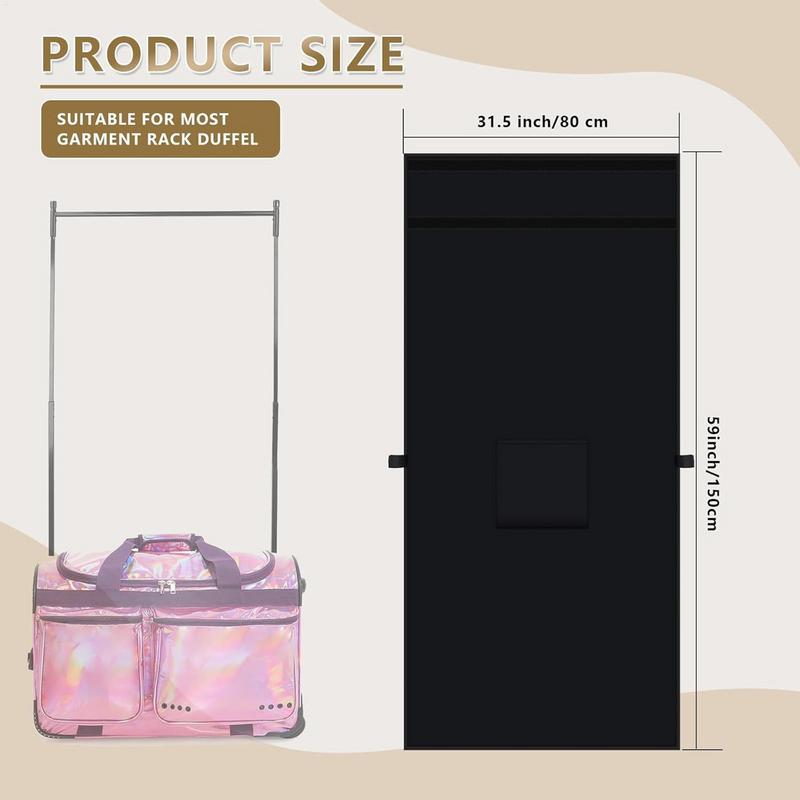 Шторы для уединения для танцевальной сумки, ширма для переодевания танцора за кулисами, водонепроницаемые, светонепроницаемые, аксессуары для танцора за кулисами