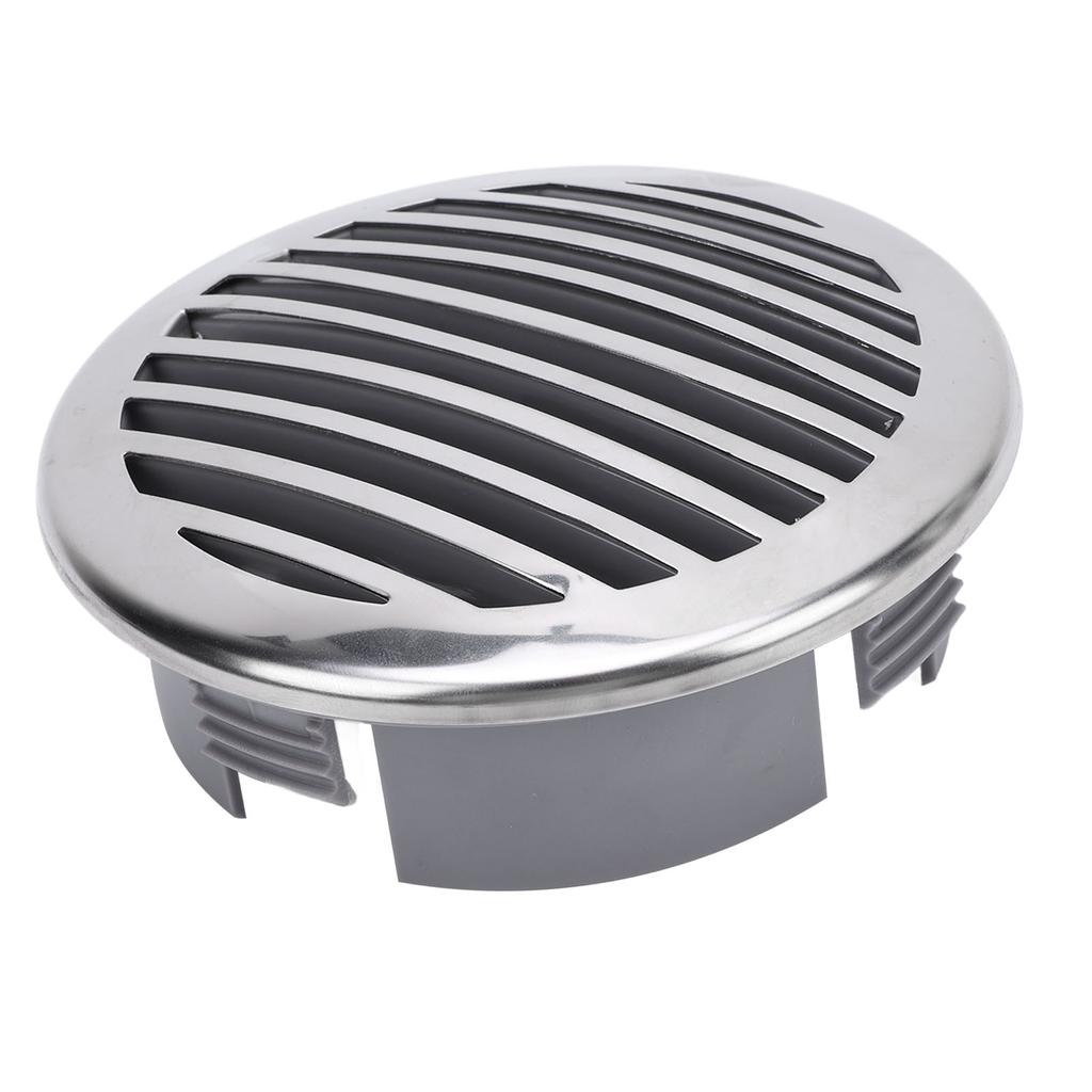 4PCS 4in Boats Airflow Vent Cover Enhanced Ventilation 316 Stainless Steel Decorative Marine Vent Cover for RV Yacht