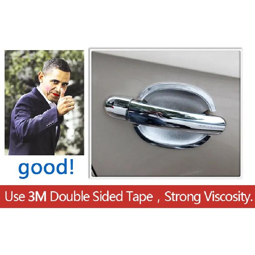 For VW Golf 5 Mk5 Chrome Door Handle Covers Chromium Styling Volkswagen Car Accessories Stickers Car-Styling