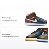 Детские кроссовки Air 1 Mid MMD GS Multi Grid Black Game-Royal Green-Glow DC4092-001