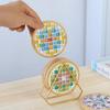 Square Round Diy Mosaic Cup Mat Mosaic Glass Handicraft Handmade Coaster Handmake Accessories Bamboo Pad Early Education