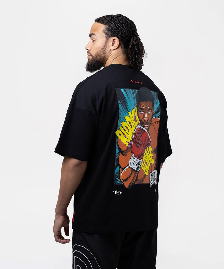 BOXRAW X Riddick Bow Oversized T-Shirt Ring-Rb-Osts
