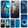 Black Tpu Case For OPPO Reno 6 5 3 4 4Z 4F SE 5F 5Z PRO PLUS Lite 6 6z 4G 5G Animal Manta Ray