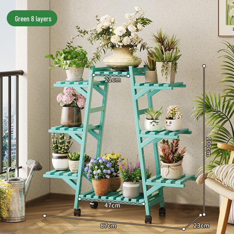 Multi-Tier Plant Display and Storage Shelf