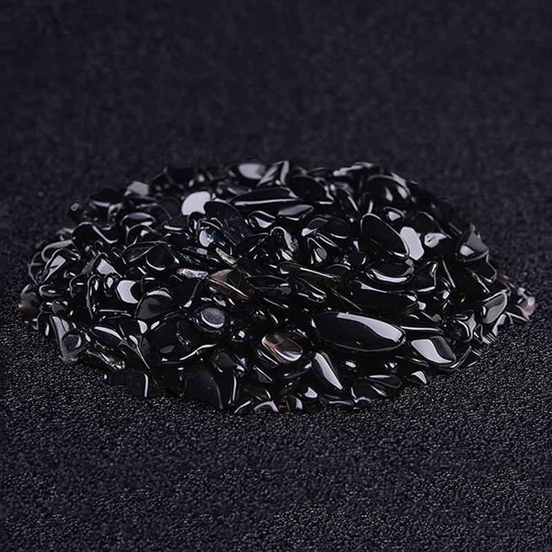 100G Natural Mineral Polished Gravel Chakra Healing Reiki Crystals Natural Stones Home Decor