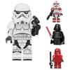 Blocks Minifigures Buliding Bricks Figures Stormtrooper Darth Vader