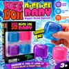 Новые Needoh Mini Nice Ледяные Кубики Сквиши Игрушки Малыш 4 Штуки Медленное Отскакивание Снятие Стресса Сенсорные Игрушки-непоседы Нетоксичные Шарики для Детей Взрослых