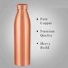 Classic Diwali Gift Set Copper Water Bottle litre 1000ml + Copper Glass (Pack of 2-300ml Each) Original Heavy Build