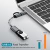 Быстрая передача данных телефон планшет OTG кабель Micro USB/Type-C на USB 3.0 2 в 1 адаптер папа-мама