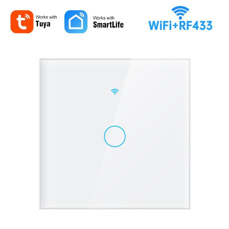 Умный WiFi настенный выключатель Graffiti с приложением и голосовым управлением Alexa