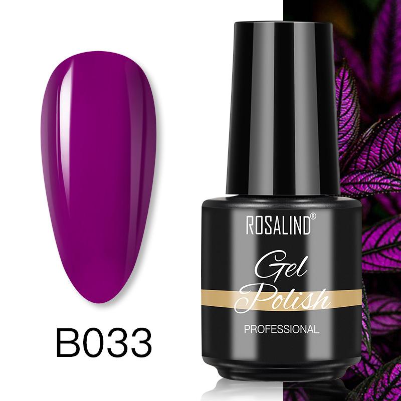 ROSALIND 7ml  Nail Gel Polish Bright For Nail Art Design LED/UV Lamp