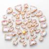 Mixed Glass Mocha AB Claw Drill Mocha Fluorescent Crystal Buckle Clothing Accessories Sewing Drill DIY Jewelry Accessories Rhinestone Sew On Beads