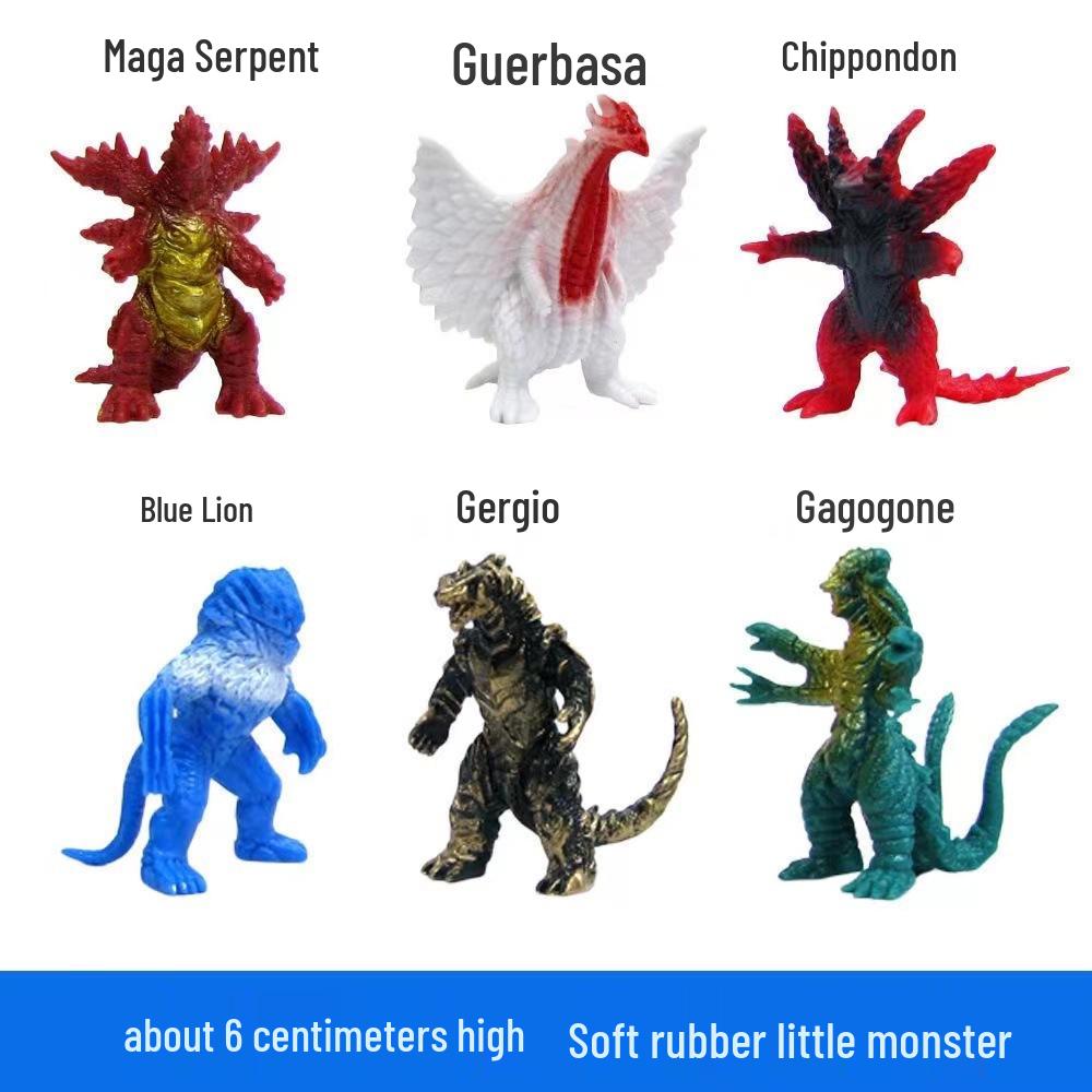 Мягкий винил Монстр Мага Орочи и Ховоборос с игрушкой Горгон Зепандон