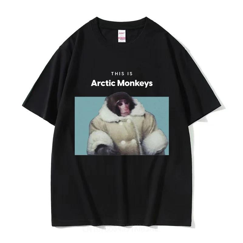 Забавная женская футболка с графикой Arctic Monkeys, хип-хоп, ретро, панк-одежда, футболка, повседневные женские футболки
