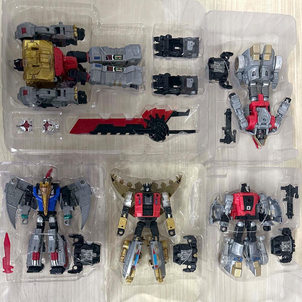 BPF Volcanicus 5-в-1 Комбинированный Робот-Трансформер Игрушки G1 Динобот Динозавр Гримлок Свуп Сладж Слэг Снарл Фигурка Деформируемая Модель