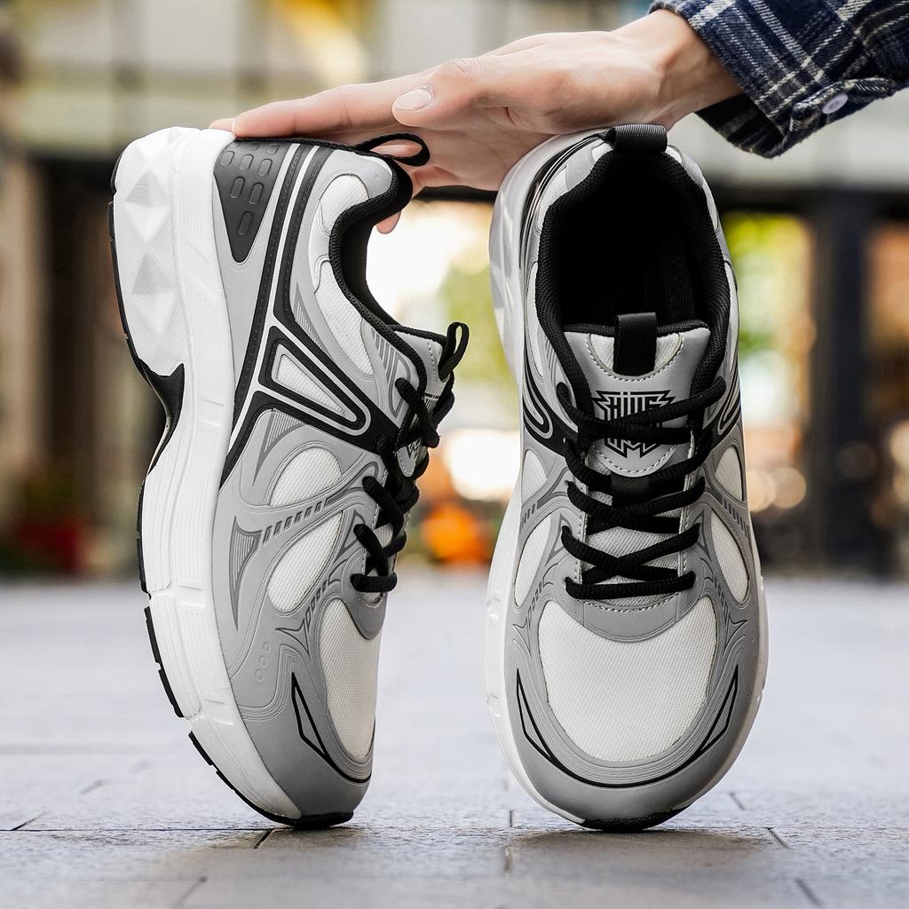TUINANLE Минималистичная обувь с широким носком для мужчин и женщин, кроссовки для бега на шнуровке, легкие, дышащие, для ходьбы, мужская обувь