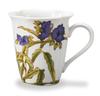 Kutani Ware Iwataya "Japan's Beautiful Four Seasons" Mug, Purple Dew Grass (June) AP7-5161