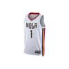NBA New Orleans Pelicans Zion Williamson Jersey White Men Streetwear DB4037-100