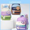 Lion Patterned Capybara Pendant Kids Backpack Cartoon Choolbag Gifts
