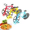 Novelty Bicycle Dual-Wheel Slicer Shape Pizza Cutter Decor Kitchen Home Tool